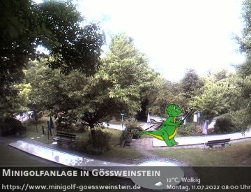 Webcams - Minigolfanlage Gößweinstein