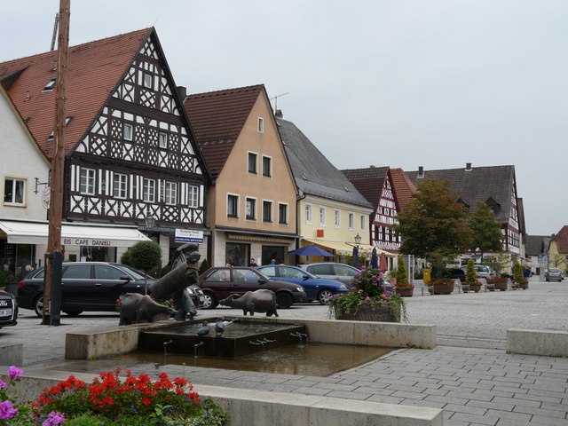 Marktplatz Ebermannstadt - Ebermannstadt in der ErlebnisRegion Fränkische Schweiz