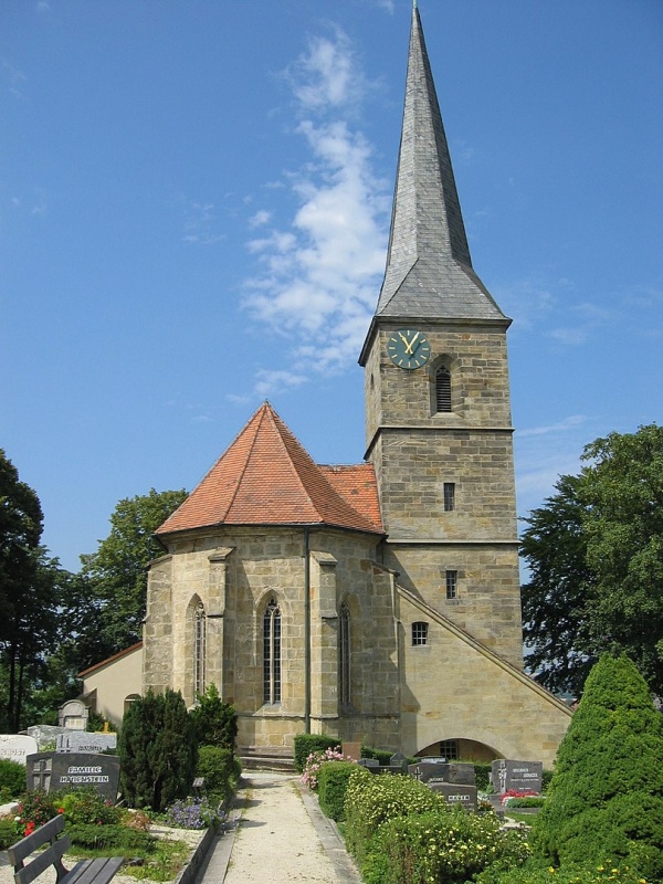 Wehrkirche in Gesees - Gesees in der ErlebnisRegion Fränkische Schweiz