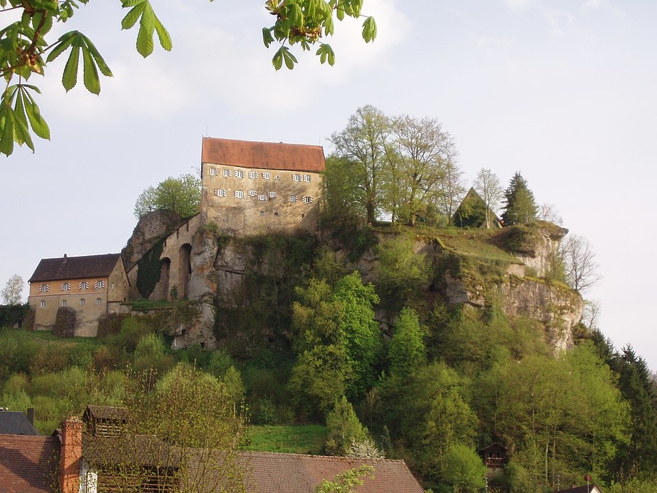 Burg in Pottenstein - Pottenstein in der ErlebnisRegion Fränkische Schweiz