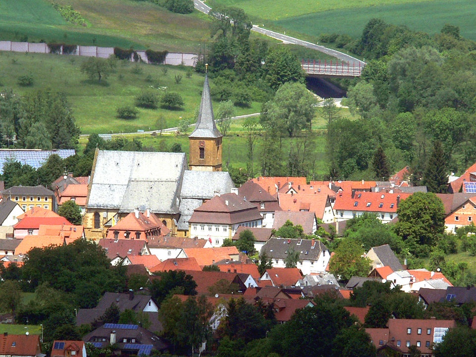 Blick auf Scheßlitz - Scheßlitz in der ErlebnisRegion Fränkische Schweiz