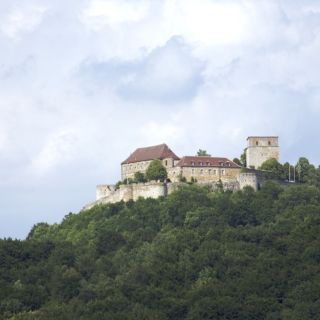 Westansicht - Burgruine Giechburg in der ErlebnisRegion Fränkische Schweiz