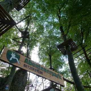 Naturhochseilgarten - Abenteuerpark Betzenstein in der ErlebnisRegion Fränkische Schweiz