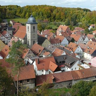 Blick auf Betzenstein - Betzenstein in der ErlebnisRegion Fränkische Schweiz