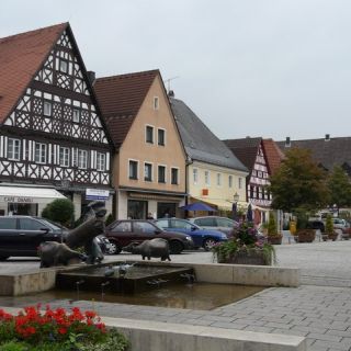 Marktplatz Ebermannstadt - Ebermannstadt in der ErlebnisRegion Fränkische Schweiz