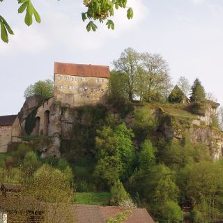 Burg in Pottenstein - Pottenstein in der ErlebnisRegion Fränkische Schweiz