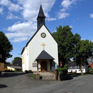 Kirche im Ortsteil Bojendorf von Wattendorf - Wattendorf in der ErlebnisRegion Fränkische Schweiz